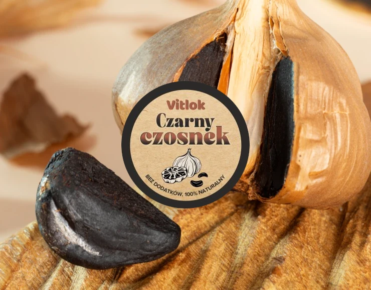 vitlok - producent czarnego czosnku - logo